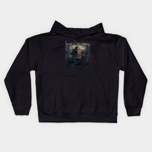 Dystopian Glitch Kids Hoodie